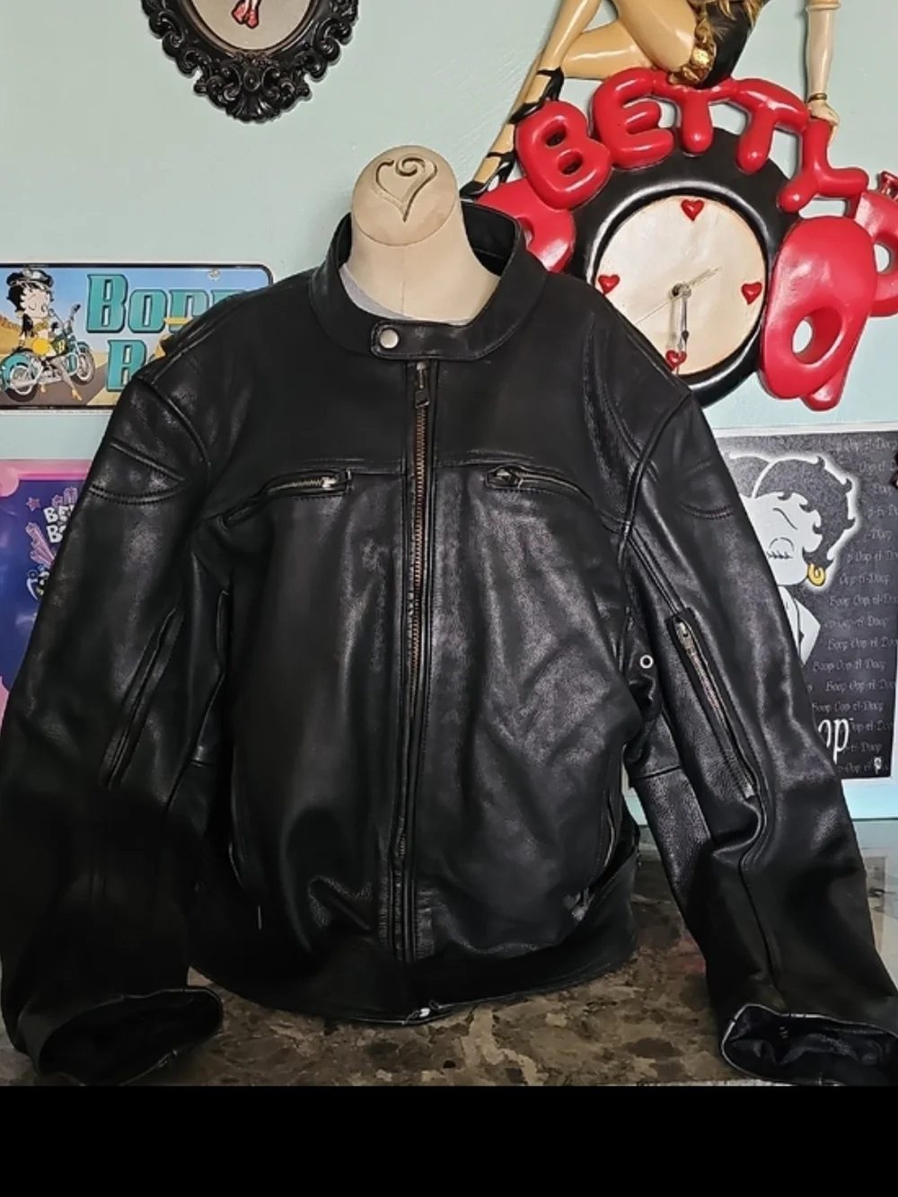 ​First Classics Genuine Leather Motorcycle Jacket – Authentic Riding Gear